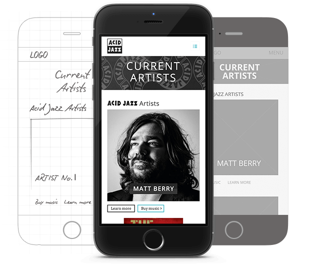 Above Digital Case Study Acid Jazz UI Above Digital Case Study Acid Jazz UI