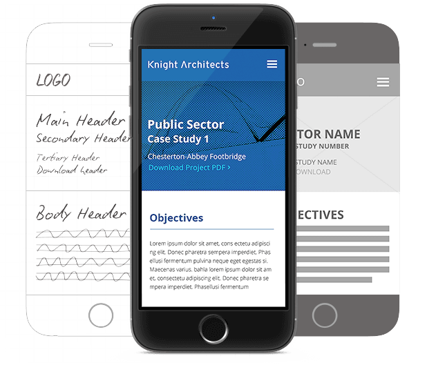 Above Digital Case Study Knight Architects UI Above Digital Case Study Knight Architects UI